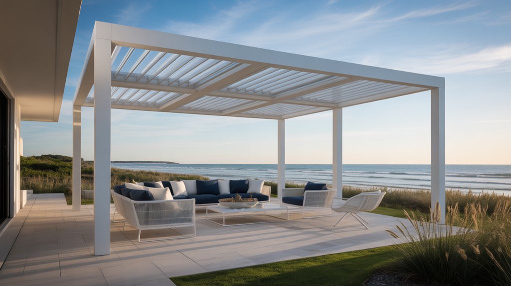 durable coastal living pergolas